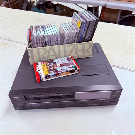 VHS Player + More