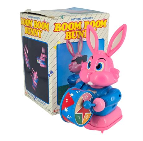 VTG Noisy Electronic Toy--Boom Boom Bunny