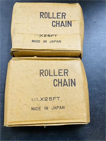 50 Feet NOS 530 Roller Chain