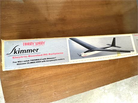 Skimmer Electric Boosted Large Sail Plane Kit