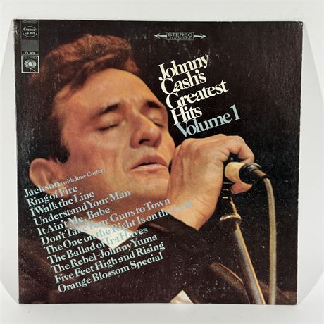 Johnny Cash "Johnny Cash's Greatest Hits (Volume 1)" LP