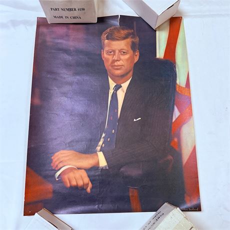 Vintage JFK Poster