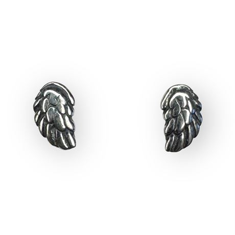 Wing Earrings - Sterling Silver
