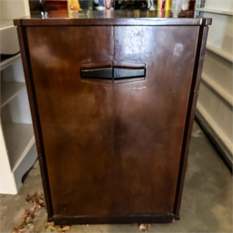 Vintage Wooden Floor Cabinet