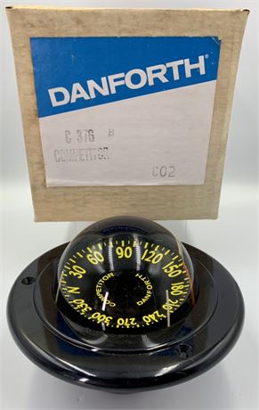 NOS Maritime Danforth C 376 Competitor Boat Compass