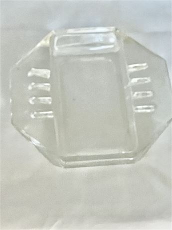 Mcm safex clear glass ashtray