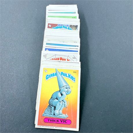 90 Vintage Unsearched Garbage Pail Kids Cards