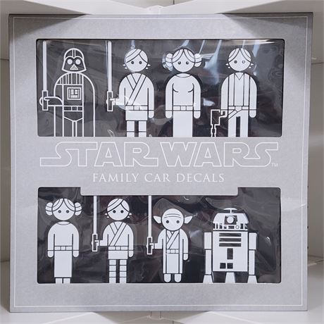 Think Geek Star Wars Family Car Decals