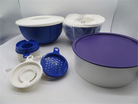 NEW VINTAGE TUPPERWARE REMARKABLE MIXING BOWLS & MORE