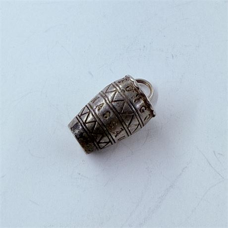 5.6g Sterling Bongo Pendant / Charm