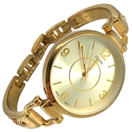 Chico’s Gold-Tone Women’s Wristwatch – Japan Movement
