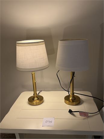 Pr. of Dresser Lamps
