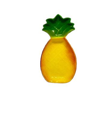 MCM California Pottery Pineapple Chip/Dip Server