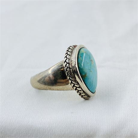 10.7g Sterling Ring Size 7.25