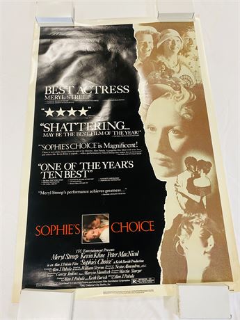 Sophie’s Choice Original 27x41 Movie Poster - ROLLED
