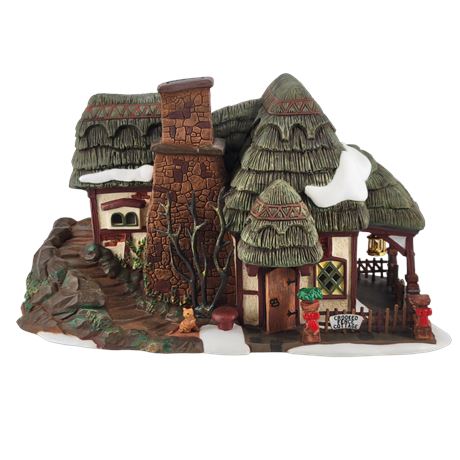 Department 56 Collection Dickens' Village Series "Crooked Fence Cottage"