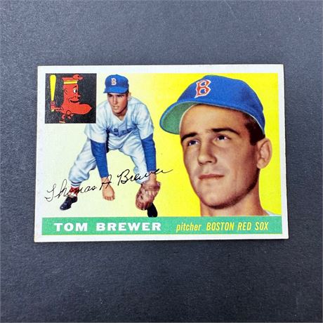1955 Topps Tom Brewer #83