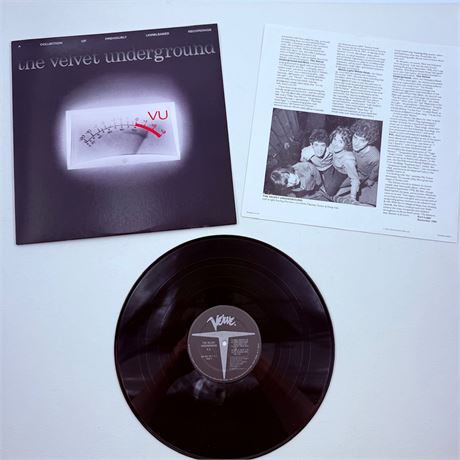 Velvet Underground V.U Vinyl Record