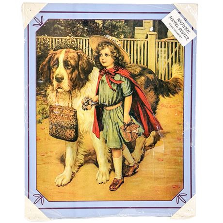 Vintage Grape Nut's Cereal Ad Reproduction Tin Sign