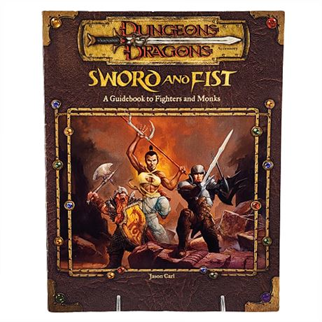 Dungeons & Dragons "Sword and Fist: A Guidebook to Fighters and Monks"