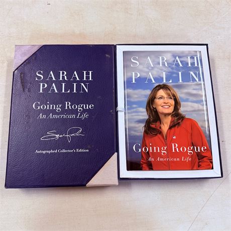Signed Sarah Palin Book