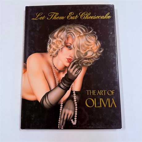 Signed The Art of Olivia ‘Let them eat cheesecake’