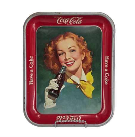 Collectible Coca-Cola Metal Tray