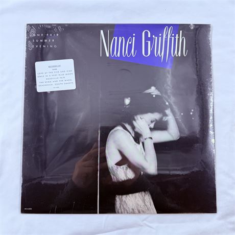 Nanci Griffith One Fair Summer Evening Vinyl Record - Factory Sealed