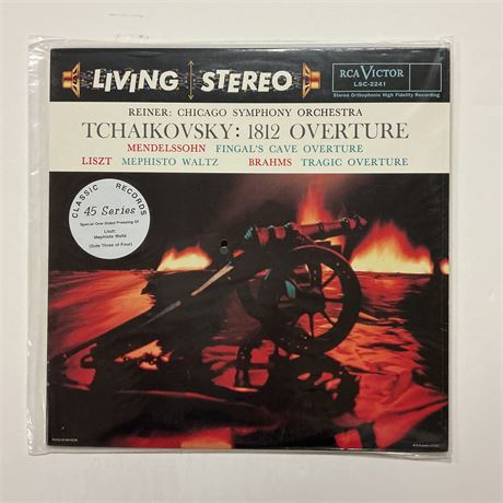 Living Stereo Tchaikovsky 1812 Overture Sealed Vinyl Record