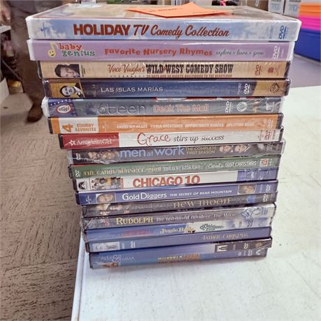 17 New DVDs