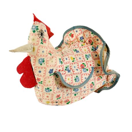 Spry As a Hen Quilted Decorative Chicken