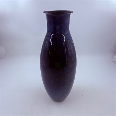 16" Josh Simpson Blown Glass Vase