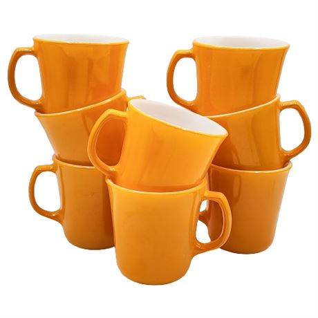 Corning Citrus Yellow Coffee Mugs