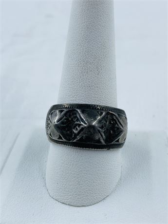 Vintage 14.65g Sterling Ring Size 10.5