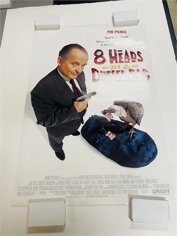 8 Heads in a Duffel Bag Original DS 27x40 Movie Poster - Rolled