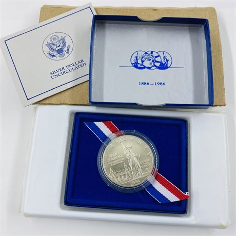 1986 Silver Dollar Proof