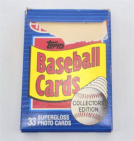 Topps Hill's 1989 Team MVP's Baseball Cards