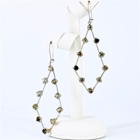 Vintage Rhinestone Earrings