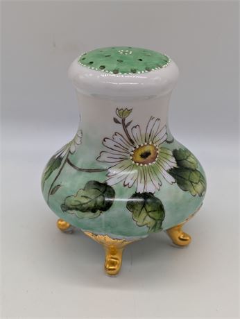 Vintage hand painted porcelain Daisy Sugar Dispenser