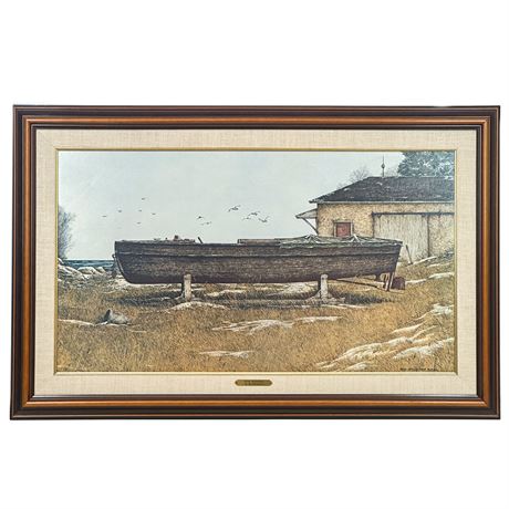 Framed Canvas Print "The Rum Runner" by Artist Ben Richmond