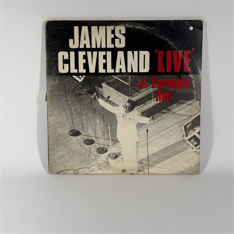 James Cleveland "Live At Carnegie Hall" LP
