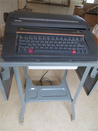 Royal Electric Typewriter #170 w/Metal Stand