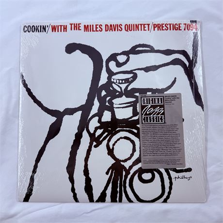 Cookin’ With The Miles Davis Quartet Vinyl Record - Factory Sealed