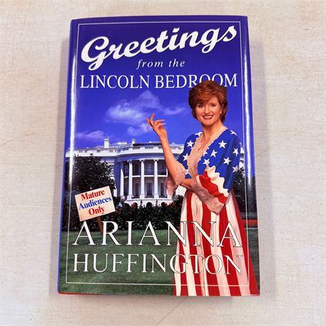 Signed Ariana Huffington Book