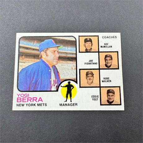 1973 Topps Yogi Berra #257