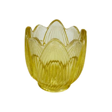 Fenton Art Glass Tulip/ Lotus Votive Holder