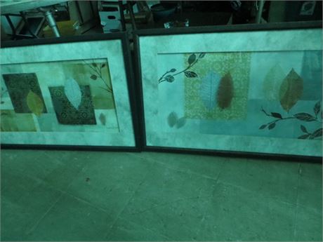 Pr. Of Abstract Leaf Pictures Prints