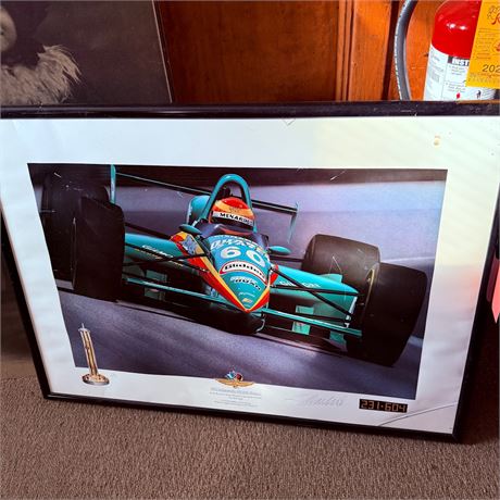 Gavin MacLeod Signed LE/249 Formula One Poster