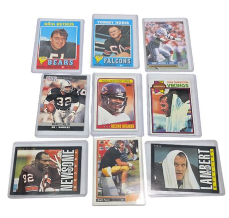 Mixed Lot of Football Cards