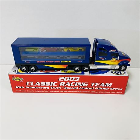 Sunoco Classic Racing Team Hauler Truck